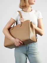 Schoudertas Th Daily Tommy hilfiger Beige th daily AW18380-vue-porte