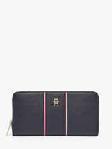 Portefeuille Tommy hilfiger Blauw th icon AW18654