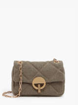 Cross Body Tas Moon Linnen Vanessa bruno Groen moon 70V40326