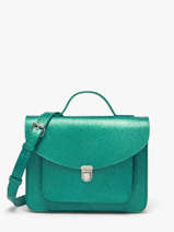 Cross Body Tas Star Leder Paul marius Blauw star GEORGSTA