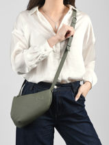 Cross Body Tas City Perle Leder Nathan baume Groen n city N1811000-vue-porte