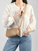 Cross Body Tas Th Essential Polyurethaan Tommy hilfiger Wit th essential AW18370-vue-porte