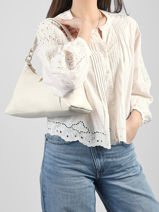 Schoudertas Th Essential Tommy hilfiger Wit th essential AW18373-vue-porte