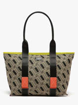 Schoudertas M Mistral Rollable Nylon En Leder Lancel Zwart mistral A13997
