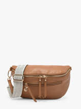 Heuptasje Lulu castagnette Bruin zip YSALINE2