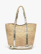 Handtas Cabas Raphia Raphia Vanessa bruno Beige cabas raphia 64V40380