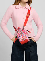 Cross Body Tas Nano Bag 1 Compartiment Cabaia Veelkleurig adventurer NANOBAG-vue-porte