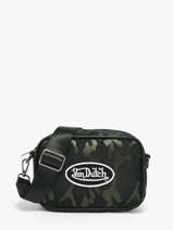 Cross Body Tas Mell Nylon Von dutch Groen bags MELL