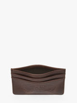 Kaarthouder Leder Von dutch Bruin wallets OBAS-vue-porte