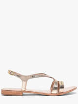 Open Sandalen Hamoon Uit Leder Les tropeziennes Goud women HAMOON