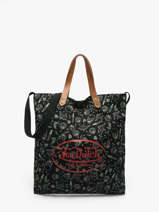 Tote Bag Oaks Met Lederen Handvatten Von dutch Zwart bags OAKS