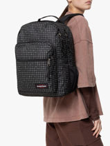 Rugzak Morius 2 Compartimenten Eastpak Zwart pbg authentic PBGK40F-vue-porte