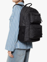 Rugzak 1 Compartiment Eastpak Zwart pbg authentic PBGA5B7Y-vue-porte