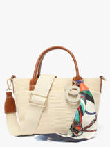 Handtas Cap Ferret David jones Beige cap ferret CM8324