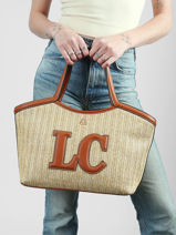 Handtassen Identite Lulu castagnette Beige identite ADIL-vue-porte