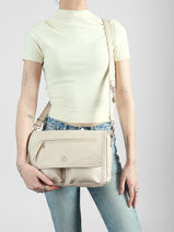 Cross Body Tas Zip Lulu castagnette Zwart zip ALENA-vue-porte