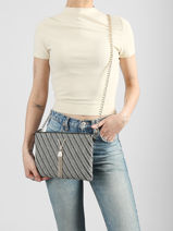 Cross Body Tas Divina Summer Valentino Zwart divina summer VBS9XI19-vue-porte