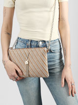 Cross Body Tas Divina Summer Valentino Bruin divina summer VBS9XI19-vue-porte