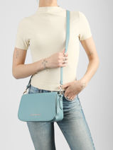 Cross Body Tas Brixton Valentino Blauw brixton VBS7LX08-vue-porte