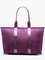 Schoudertas L Mistral Rollable Nylon En Leder Lancel Violet mistral A13996