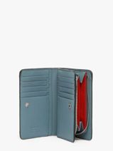 Portefeuille Enveloppe Leder Lancel Blauw enveloppe A13710-vue-porte