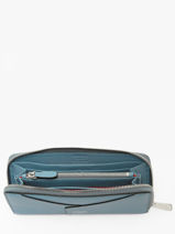 Portefeuille Enveloppe Leder Lancel Blauw enveloppe A13711-vue-porte