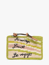 Etui Lancel Plage Crochet Lancel Groen summer capsule A14002