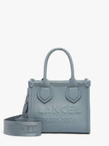 Cross Body Tas Mini Jour Leder Lancel Blauw jour A14078