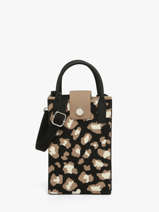 Cross Body Tas Phonebag Miniprix Zwart phonebag P202