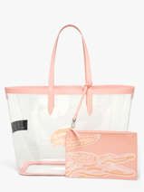 Schoudertas Anna Lacoste Roze anna NF5326AS