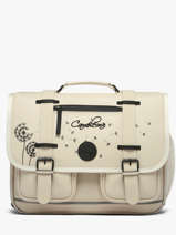 Boekentas Vintage North Cameleon Beige vintage north CA38