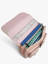 Boekentas Vintage North Cameleon Roze vintage north CA38-vue-porte