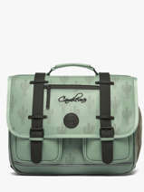 Boekentas Vintage North Cameleon Groen vintage north CA38