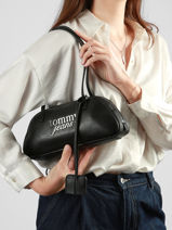 Schoudertas Tjw Bold Tommy hilfiger Zwart tjw bold AW18787-vue-porte