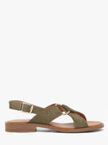 Sandalen Uit Leder We do Groen women 45126A52