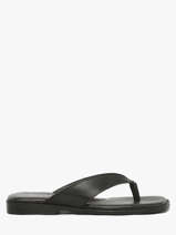 Sandalen Uit Leder Pavement Zwart women 25277