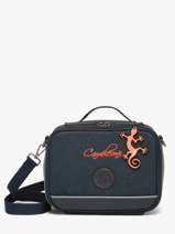 Lunchtas 1 Compartiment Cameleon Blauw vintage urban BL24