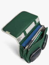 Boekentas Op Wieltjes 2 Compartimenten Vintage Urban Cameleon Groen vintage urban CR38-vue-porte