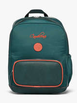 Rugzak 2 Compartimenten Cameleon Oranje vintage urban SO40