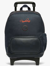 Rugzak Op Wieltjes 2 Compartimenten Vintage Urban Cameleon Blauw vintage urban SR40
