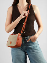 Cross Body Tas Resille Le voyage en panier Beige resille PM959-vue-porte