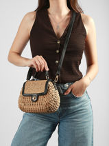 Handtas St Tropez Stro Miniprix Bruin st tropez C1071-vue-porte
