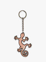 Sleutelhanger Cameleon Roze vintage fantasy PCLE
