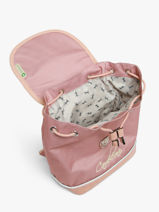 Rugzak 1 Compartiment Vintage Fantasy Cameleon Roze vintage fantasy SD25-vue-porte