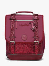 Rugzak 2 Compartimenten Cameleon Violet vintage fantasy SD39