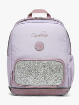 Rugzak 2 Compartimenten Cameleon Violet vintage fantasy SO40