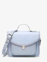 Cross Body Tas Lavande Leder Paul marius Blauw lavande GEORGLAV