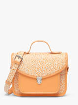 Cross Body Tas Orangeade Leder Paul marius Oranje orangeade GEORGORA