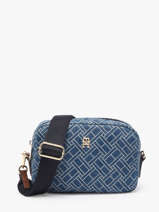 Cross Body Tas Popette Tommy hilfiger Blauw popette AW18610