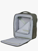 Reistas Voor Cabine Rugzak Wanderlite American tourister Groen wanderlite 159231-vue-porte